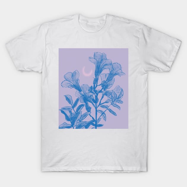 Luna | Lavender Version T-Shirt by ghostieking